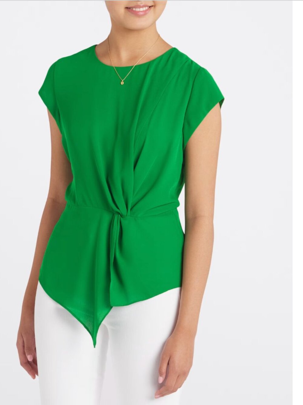 Monday Fun Sylvia Twist Detail Blouse